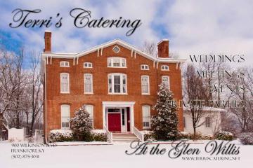 Terri's Catering offers our venue or yours? Photo provided by Paula Goble Photography